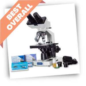 OMAX-LED-Binocular-Compound-Lab-Microscope