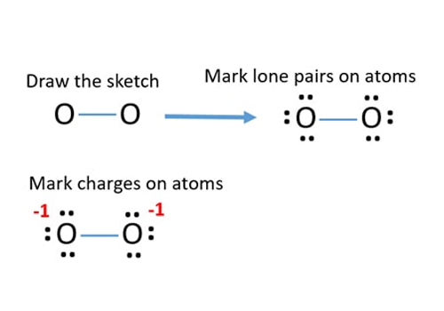 Mark Lone Pairs On Atoms