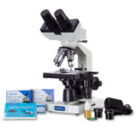 OMAX LED Binocular Compound Lab Microscope