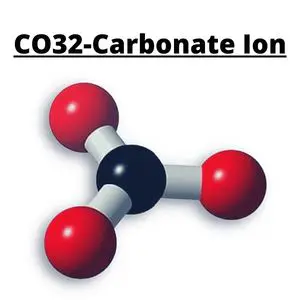 CO32-Carbonate Ion