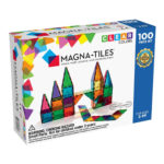 Magna-Tiles 100-Piece Clear Colors Set